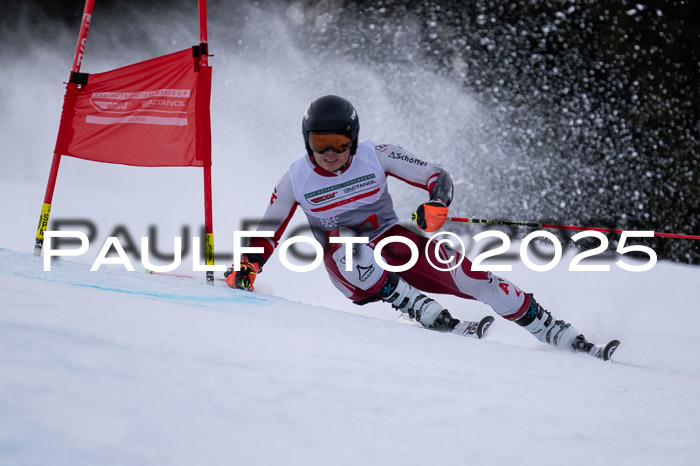 FIS Riesenslalom, Damen + Herren, Deutsche Jugendmeistersachaft 24.01.2025