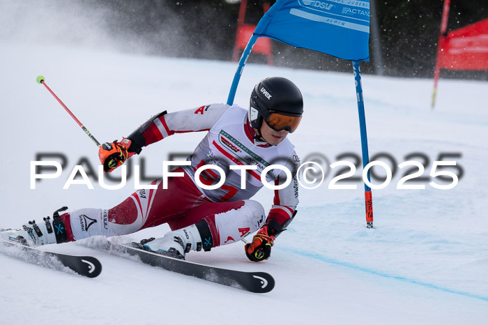 FIS Riesenslalom, Damen + Herren, Deutsche Jugendmeistersachaft 24.01.2025