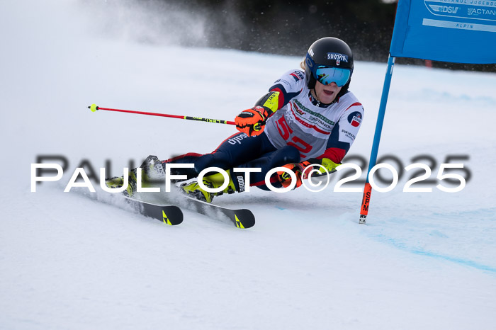 FIS Riesenslalom, Damen + Herren, Deutsche Jugendmeistersachaft 24.01.2025