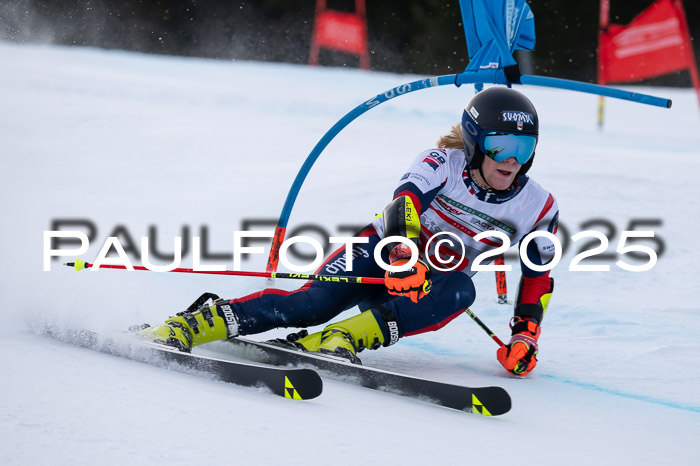 FIS Riesenslalom, Damen + Herren, Deutsche Jugendmeistersachaft 24.01.2025