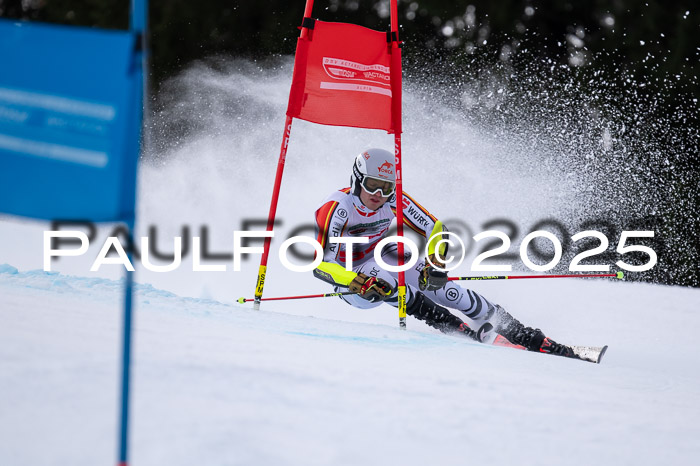 FIS Riesenslalom, Damen + Herren, Deutsche Jugendmeistersachaft 24.01.2025