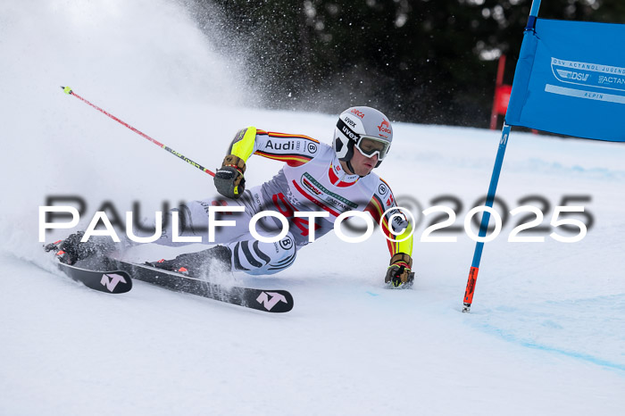 FIS Riesenslalom, Damen + Herren, Deutsche Jugendmeistersachaft 24.01.2025