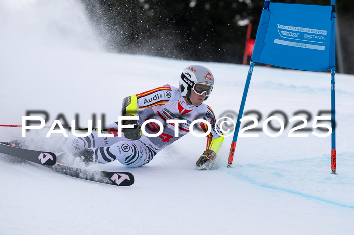 FIS Riesenslalom, Damen + Herren, Deutsche Jugendmeistersachaft 24.01.2025