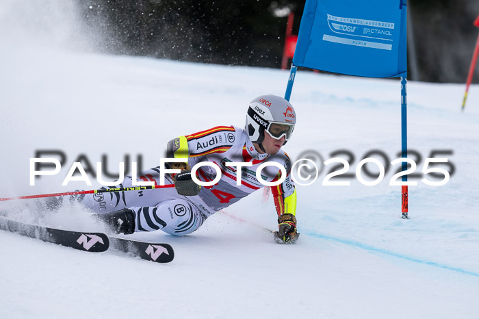 FIS Riesenslalom, Damen + Herren, Deutsche Jugendmeistersachaft 24.01.2025