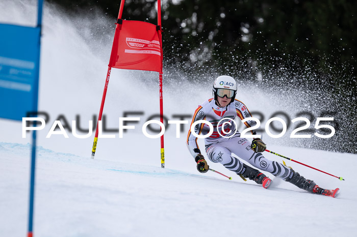 FIS Riesenslalom, Damen + Herren, Deutsche Jugendmeistersachaft 24.01.2025