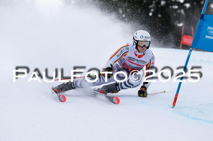 FIS Riesenslalom, Damen + Herren, Deutsche Jugendmeistersachaft 24.01.2025