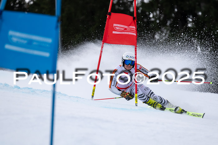 FIS Riesenslalom, Damen + Herren, Deutsche Jugendmeistersachaft 24.01.2025