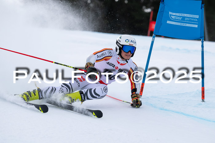 FIS Riesenslalom, Damen + Herren, Deutsche Jugendmeistersachaft 24.01.2025