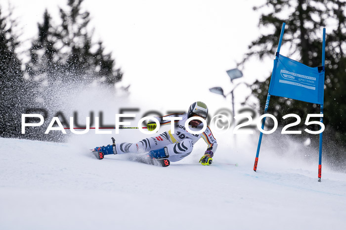 FIS Riesenslalom, Damen + Herren, Deutsche Jugendmeistersachaft 24.01.2025