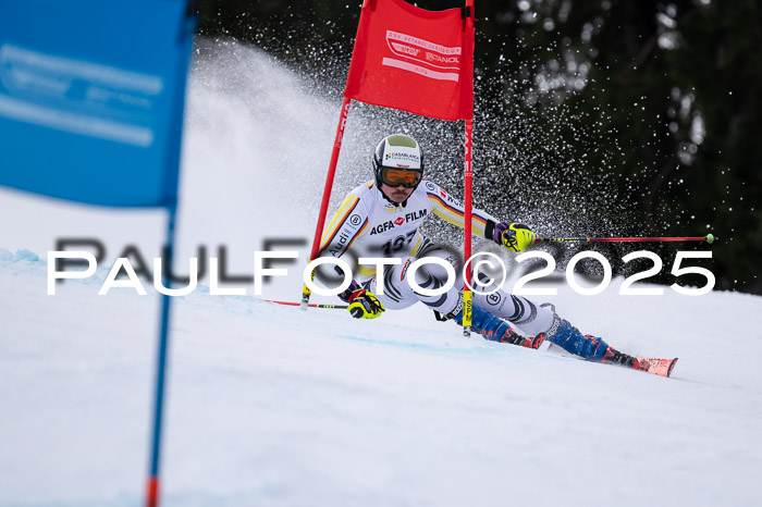 FIS Riesenslalom, Damen + Herren, Deutsche Jugendmeistersachaft 24.01.2025