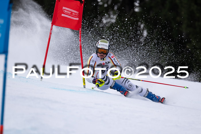 FIS Riesenslalom, Damen + Herren, Deutsche Jugendmeistersachaft 24.01.2025