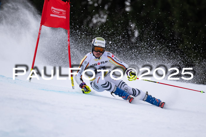 FIS Riesenslalom, Damen + Herren, Deutsche Jugendmeistersachaft 24.01.2025