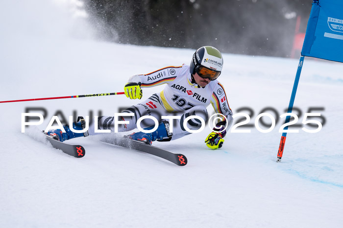 FIS Riesenslalom, Damen + Herren, Deutsche Jugendmeistersachaft 24.01.2025