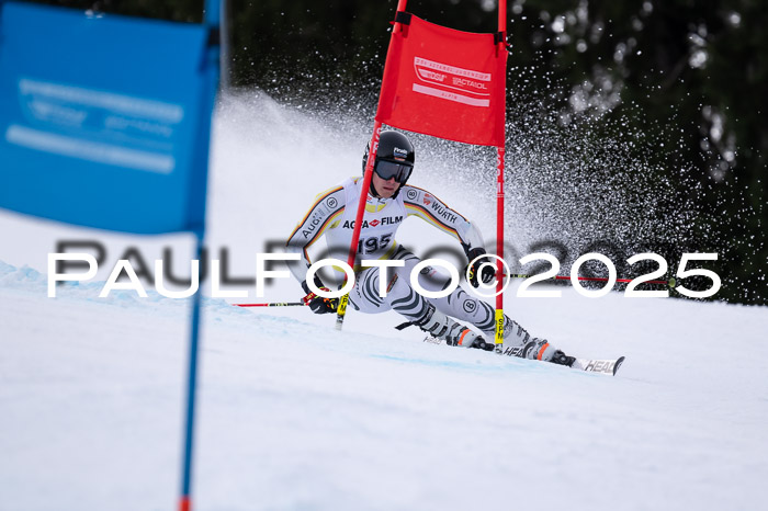 FIS Riesenslalom, Damen + Herren, Deutsche Jugendmeistersachaft 24.01.2025