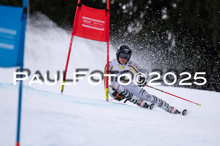 FIS Riesenslalom, Damen + Herren, Deutsche Jugendmeistersachaft 24.01.2025