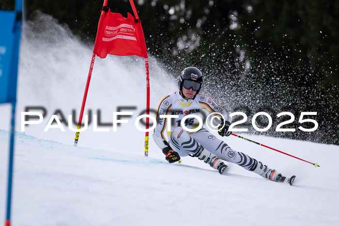 FIS Riesenslalom, Damen + Herren, Deutsche Jugendmeistersachaft 24.01.2025