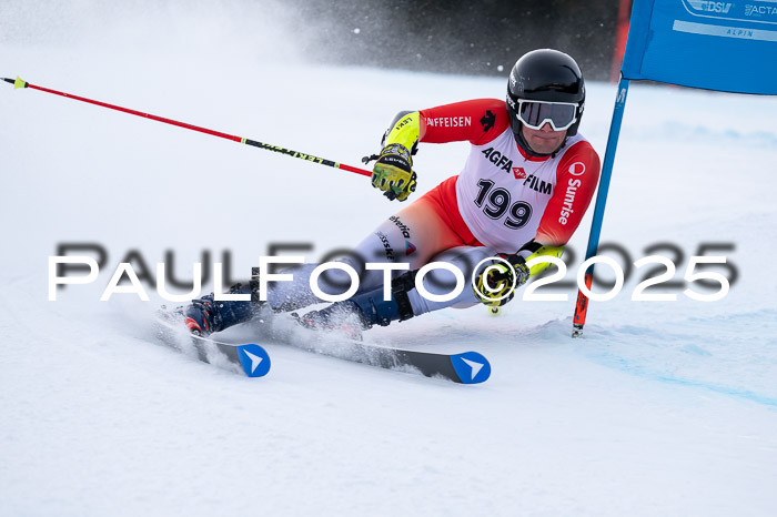 FIS Riesenslalom, Damen + Herren, Deutsche Jugendmeistersachaft 24.01.2025