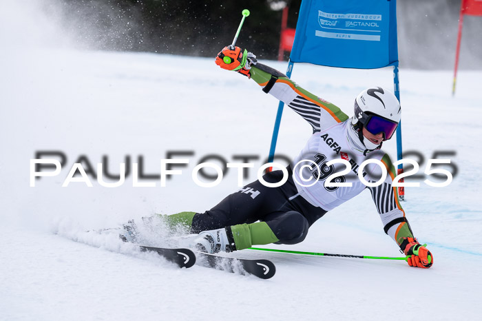 FIS Riesenslalom, Damen + Herren, Deutsche Jugendmeistersachaft 24.01.2025