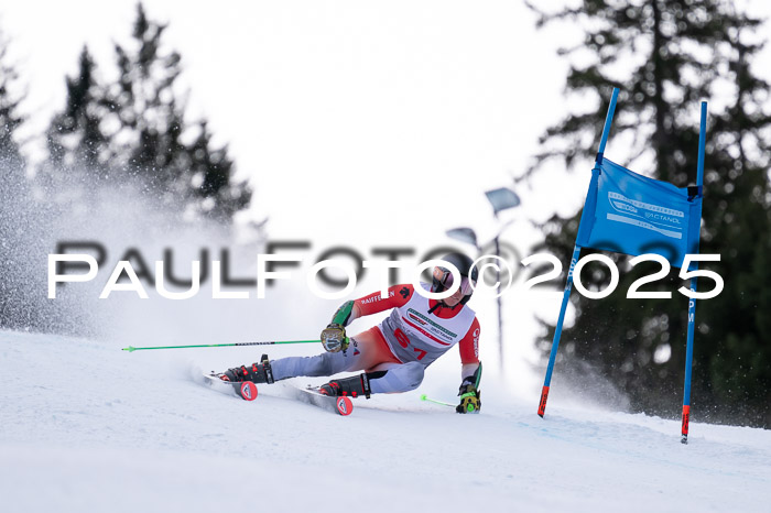 FIS Riesenslalom, Damen + Herren, Deutsche Jugendmeistersachaft 24.01.2025