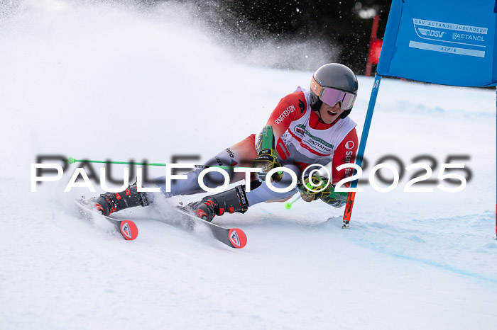 FIS Riesenslalom, Damen + Herren, Deutsche Jugendmeistersachaft 24.01.2025