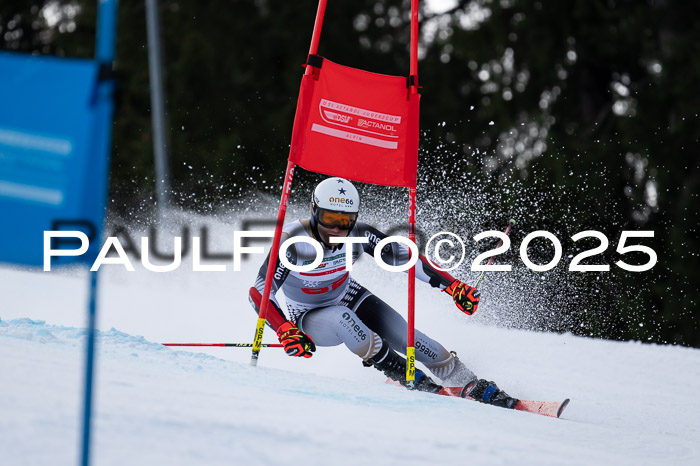 FIS Riesenslalom, Damen + Herren, Deutsche Jugendmeistersachaft 24.01.2025