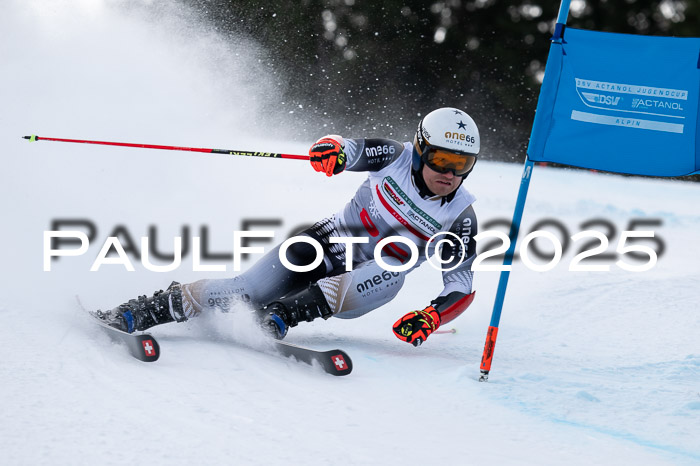 FIS Riesenslalom, Damen + Herren, Deutsche Jugendmeistersachaft 24.01.2025