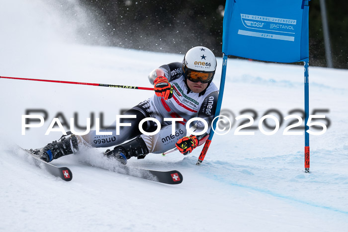 FIS Riesenslalom, Damen + Herren, Deutsche Jugendmeistersachaft 24.01.2025