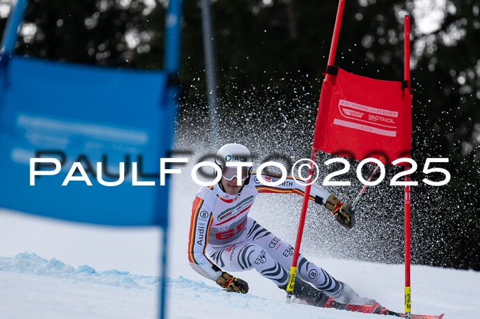 FIS Riesenslalom, Damen + Herren, Deutsche Jugendmeistersachaft 24.01.2025