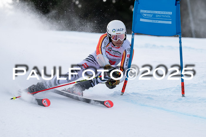 FIS Riesenslalom, Damen + Herren, Deutsche Jugendmeistersachaft 24.01.2025