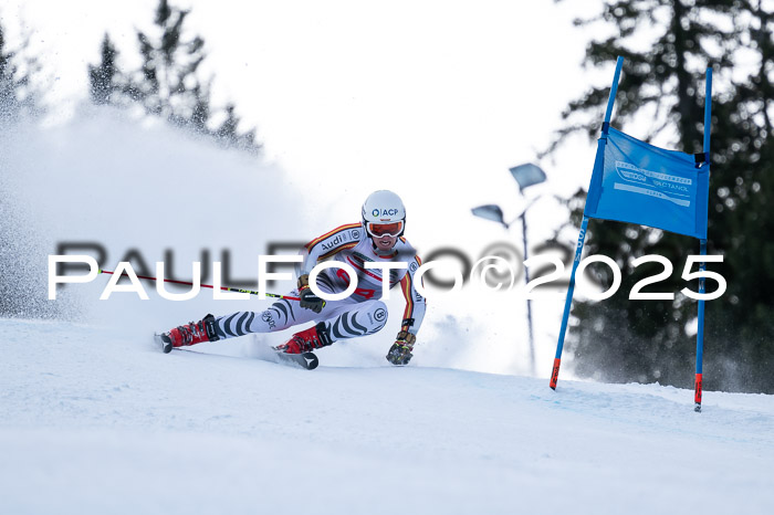 FIS Riesenslalom, Damen + Herren, Deutsche Jugendmeistersachaft 24.01.2025