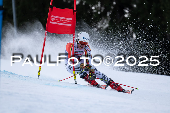 FIS Riesenslalom, Damen + Herren, Deutsche Jugendmeistersachaft 24.01.2025