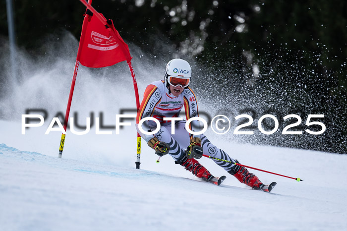 FIS Riesenslalom, Damen + Herren, Deutsche Jugendmeistersachaft 24.01.2025