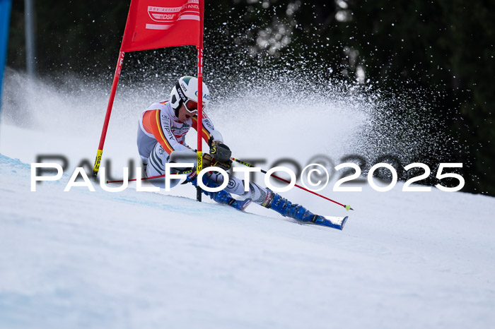 FIS Riesenslalom, Damen + Herren, Deutsche Jugendmeistersachaft 24.01.2025