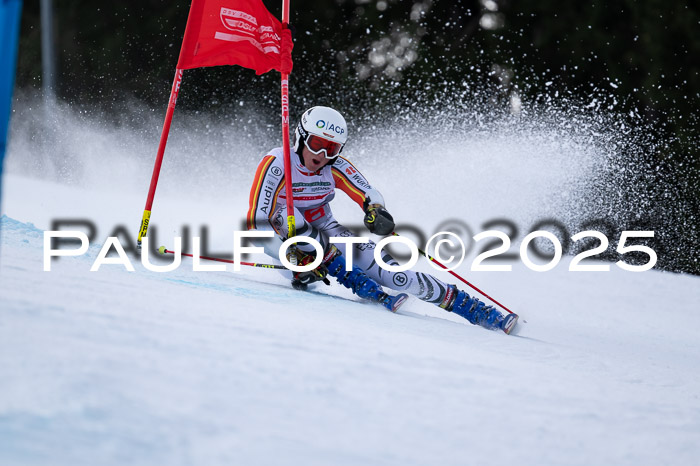 FIS Riesenslalom, Damen + Herren, Deutsche Jugendmeistersachaft 24.01.2025