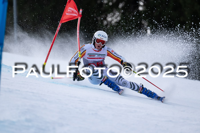 FIS Riesenslalom, Damen + Herren, Deutsche Jugendmeistersachaft 24.01.2025