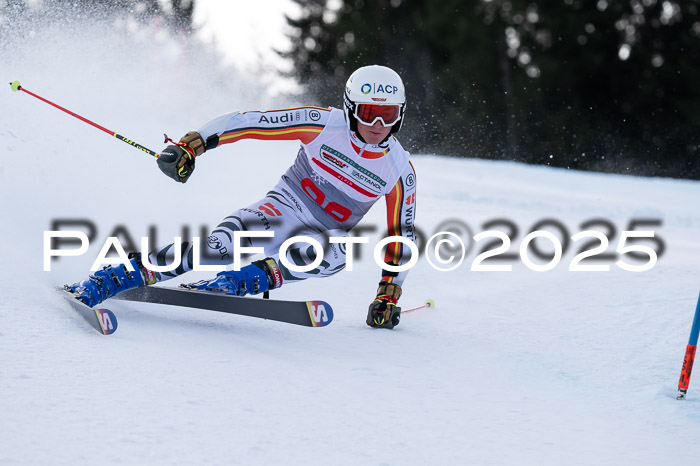 FIS Riesenslalom, Damen + Herren, Deutsche Jugendmeistersachaft 24.01.2025