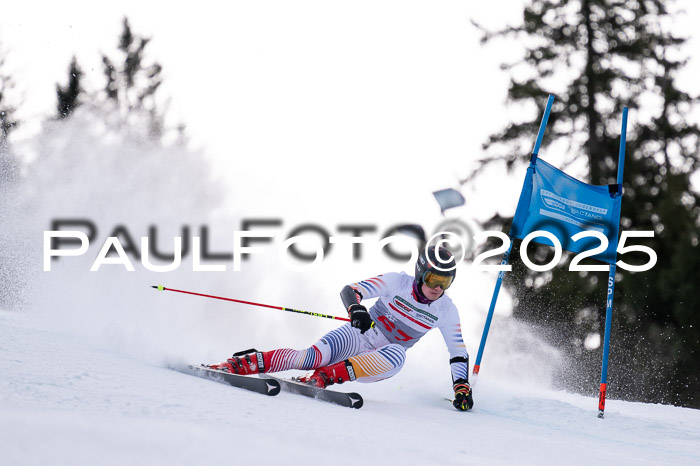 FIS Riesenslalom, Damen + Herren, Deutsche Jugendmeistersachaft 24.01.2025