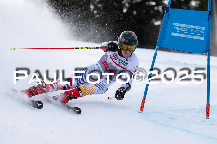 FIS Riesenslalom, Damen + Herren, Deutsche Jugendmeistersachaft 24.01.2025