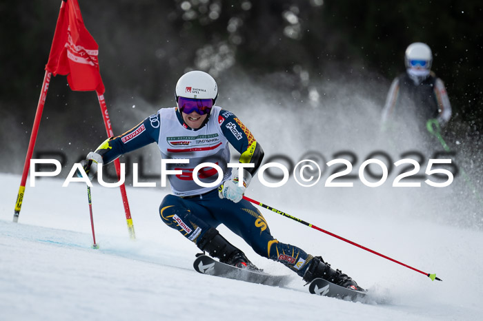 FIS Riesenslalom, Damen + Herren, Deutsche Jugendmeistersachaft 24.01.2025