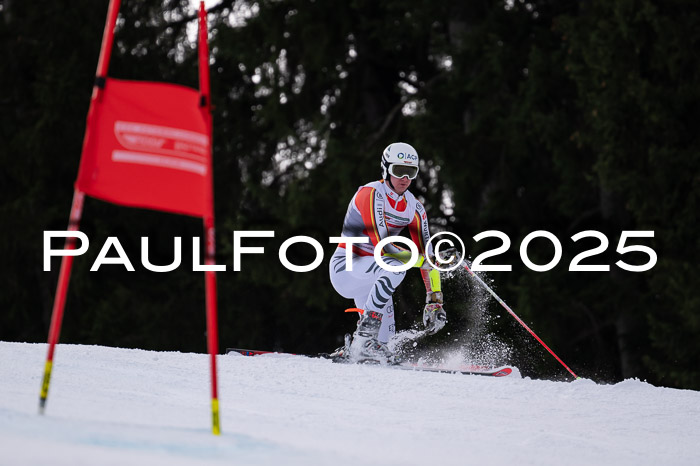 FIS Riesenslalom, Damen + Herren, Deutsche Jugendmeistersachaft 24.01.2025