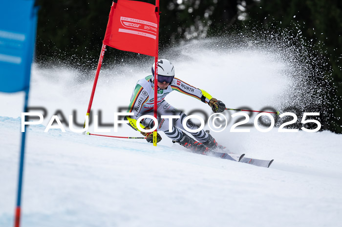 FIS Riesenslalom, Damen + Herren, Deutsche Jugendmeistersachaft 24.01.2025