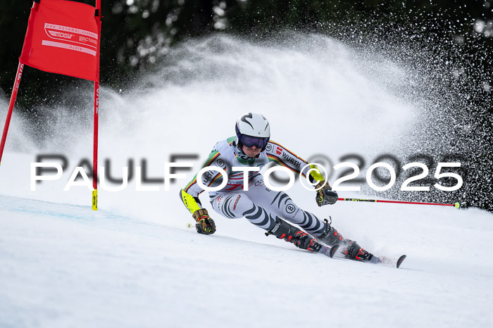 FIS Riesenslalom, Damen + Herren, Deutsche Jugendmeistersachaft 24.01.2025