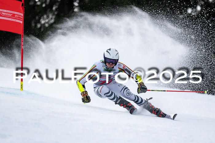 FIS Riesenslalom, Damen + Herren, Deutsche Jugendmeistersachaft 24.01.2025