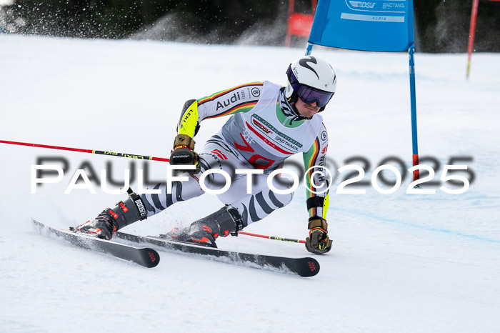 FIS Riesenslalom, Damen + Herren, Deutsche Jugendmeistersachaft 24.01.2025