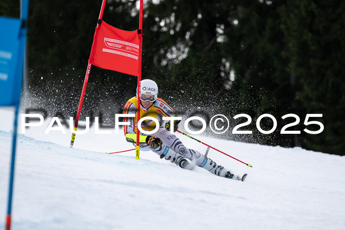 FIS Riesenslalom, Damen + Herren, Deutsche Jugendmeistersachaft 24.01.2025