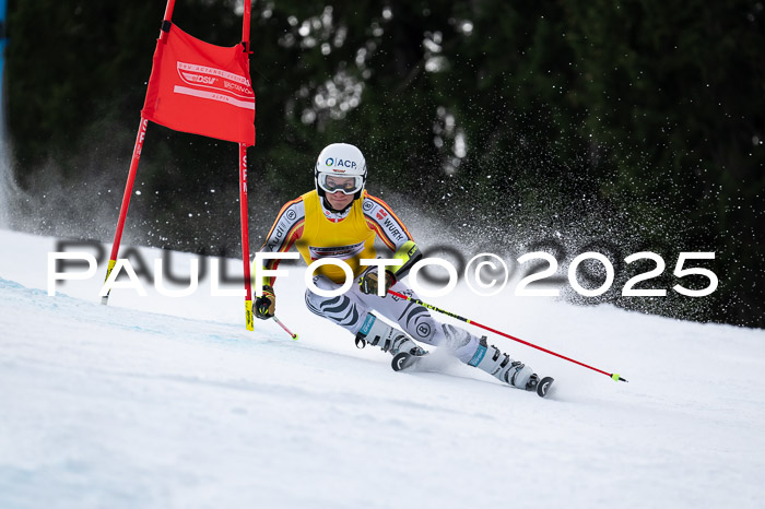 FIS Riesenslalom, Damen + Herren, Deutsche Jugendmeistersachaft 24.01.2025