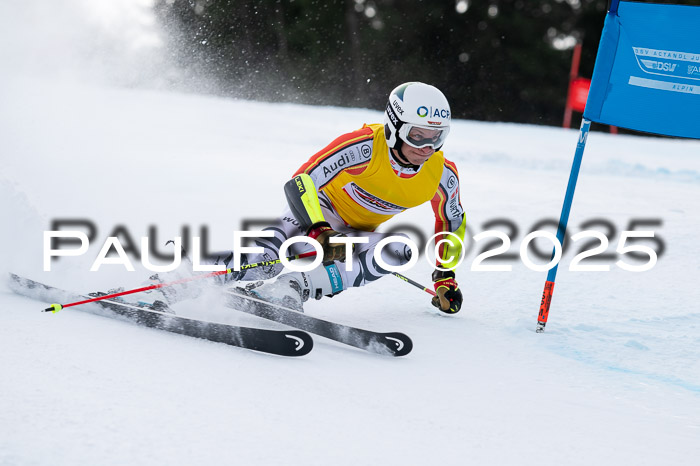 FIS Riesenslalom, Damen + Herren, Deutsche Jugendmeistersachaft 24.01.2025