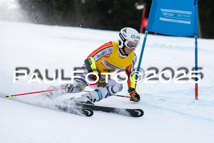 FIS Riesenslalom, Damen + Herren, Deutsche Jugendmeistersachaft 24.01.2025