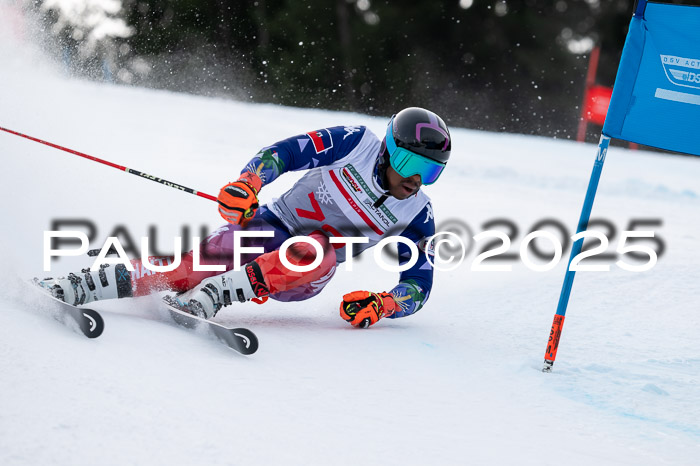 FIS Riesenslalom, Damen + Herren, Deutsche Jugendmeistersachaft 24.01.2025