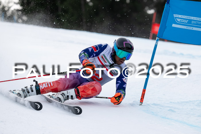 FIS Riesenslalom, Damen + Herren, Deutsche Jugendmeistersachaft 24.01.2025